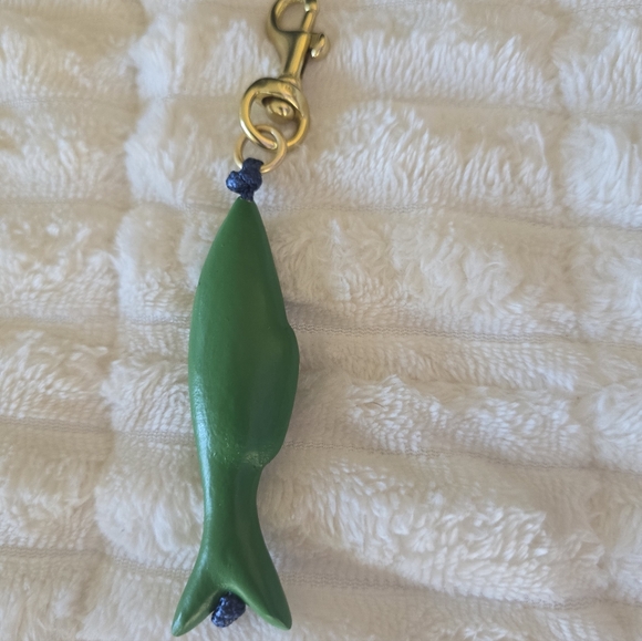 Clare V. Le Sardine Fob - Emerald - Picture 7 of 8